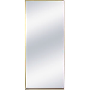 Moe's Home Collection Squire 76 X 32 inch Gold Mirror MJ-1050-32 - Open Box