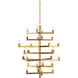 Andre 28 Light 32.5 inch Brass Chandelier Ceiling Light