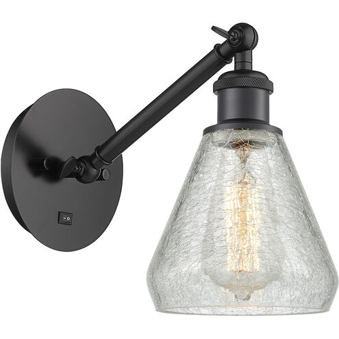 Ballston Conesus LED 6 inch Matte Black Sconce Wall Light