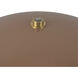 Alora Mood Poppy 13.88 inch 8 watt Peach Table Lamp Portable Light