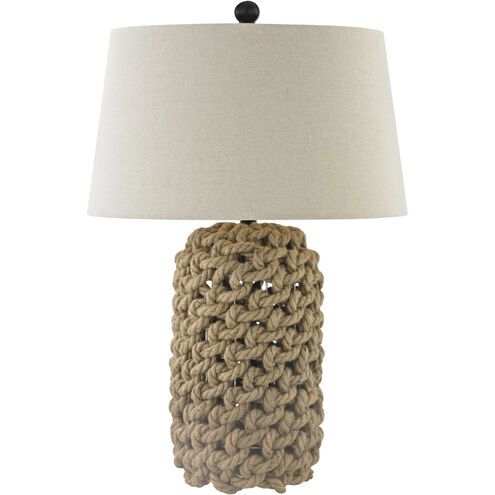 Rope 30 inch 150.00 watt Natural Table Lamp Portable Light