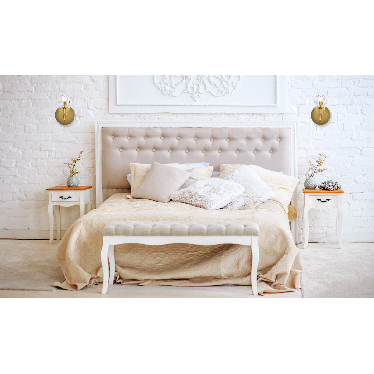 Eren 1 Light 5.5 inch Gold Wall Sconce Wall Light