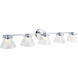 Cone LED 38 inch Chrome Bath Vanity Light Wall Light