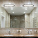 Procyon 24 inch Polished Chrome Bathroom Vanity Light Wall Light