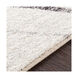 Chestnuthill 90 X 63 inch Light Gray Rug, Rectangle
