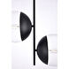 Eclipse 2 Light 17 inch Black Pendant Ceiling Light