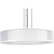 Cortez LED 24 inch Satin Nickel Pendant Ceiling Light