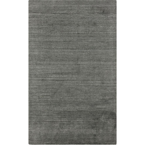 Haize 66 X 42 inch Medium Gray Rug