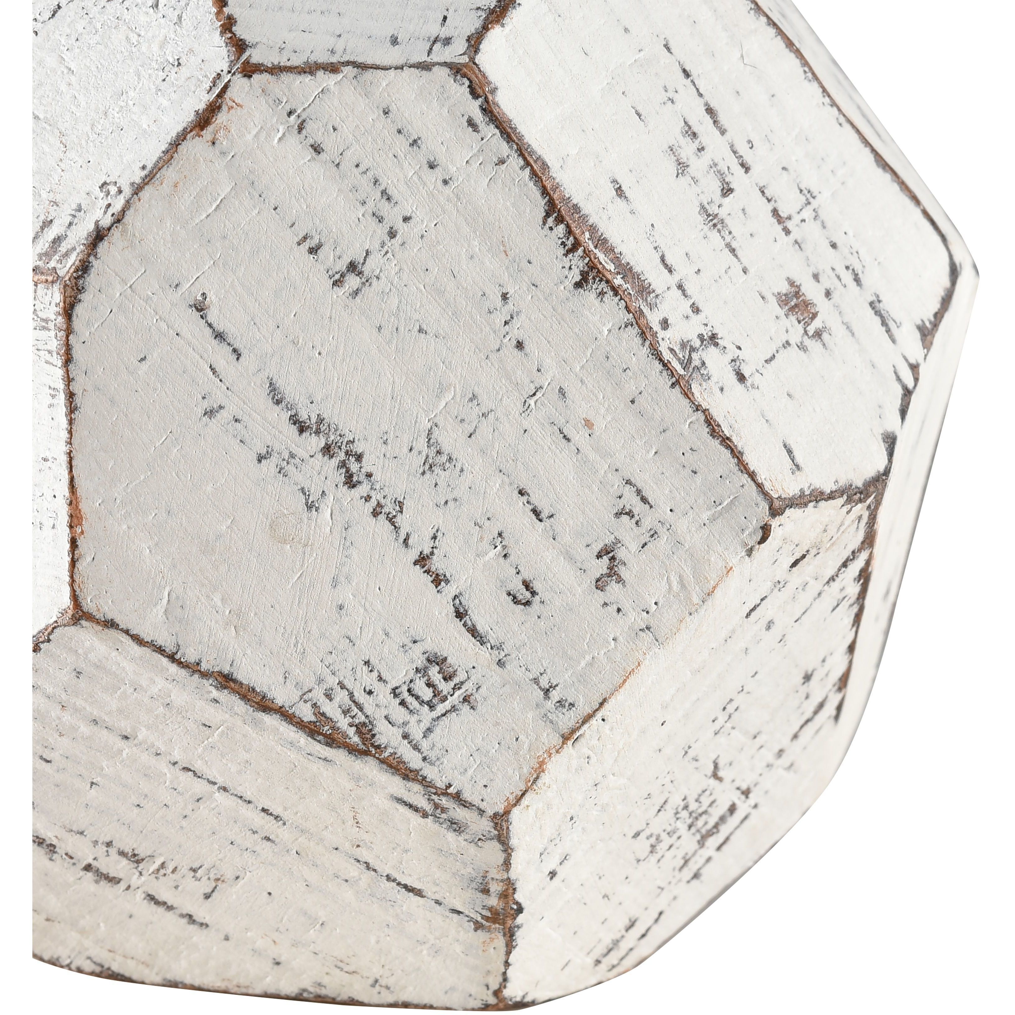 Copas Whitewash Decorative Object, Set of 3