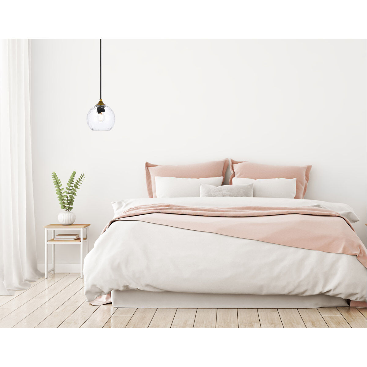 Cashel 1 Light 5.9 inch Brass Pendant Ceiling Light