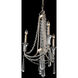 Barcelona 3 Light 17 inch Transcend Silver Chandelier Ceiling Light