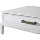 Singer 56 X 28 inch Sandbar Cocktail Table, Wooden, with Wallpaper, Coastal