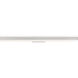 Cinch LED 37 inch Brushed Nickel Bath Vanity & Wall Light in 3500K, 37in.