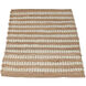 Shuttle Weave Durrie with Fringes 36 X 24 inch Multi Rug, Rectangle