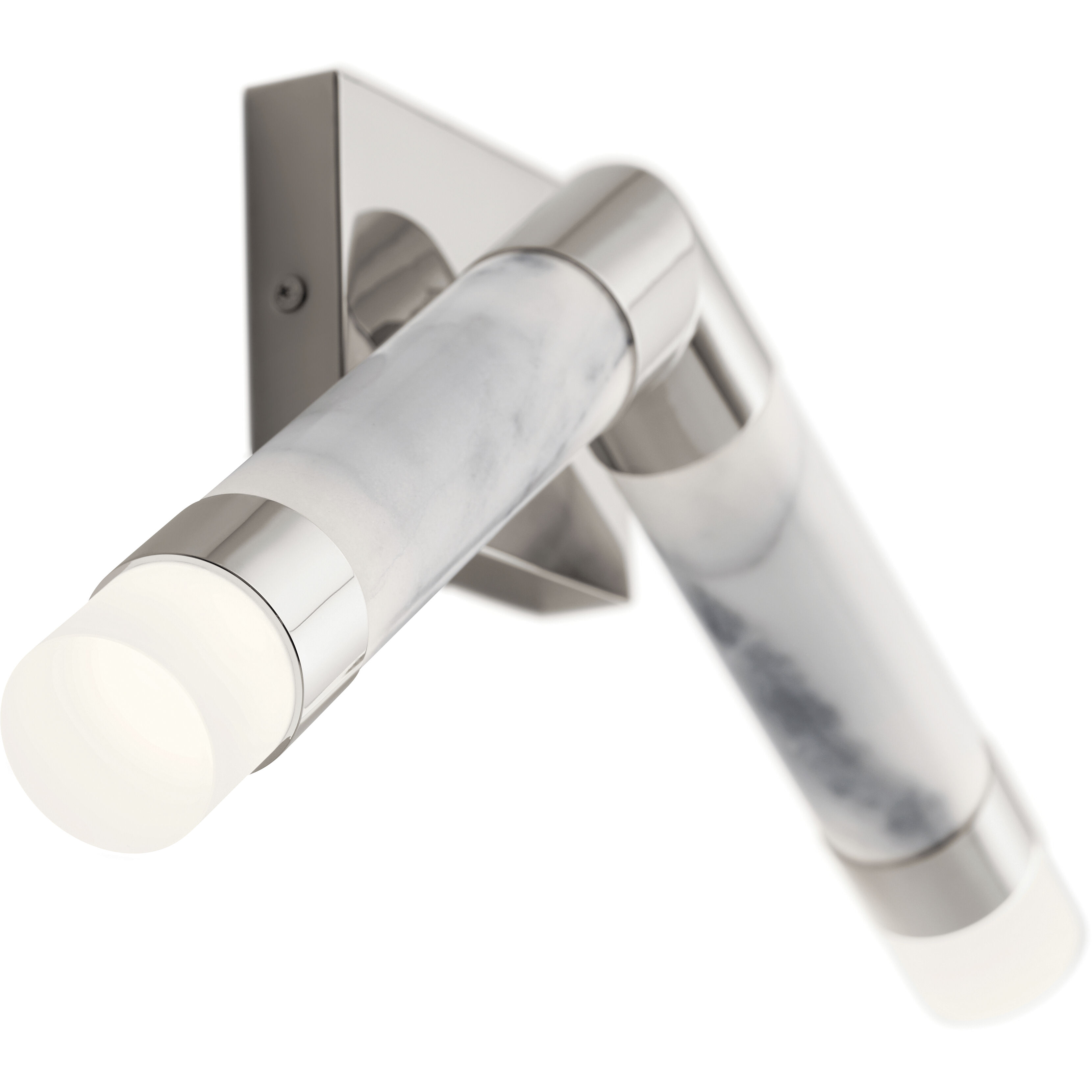 Avedu LED 20.5 inch Polished Nickel ADA Wall Sconce Wall Light