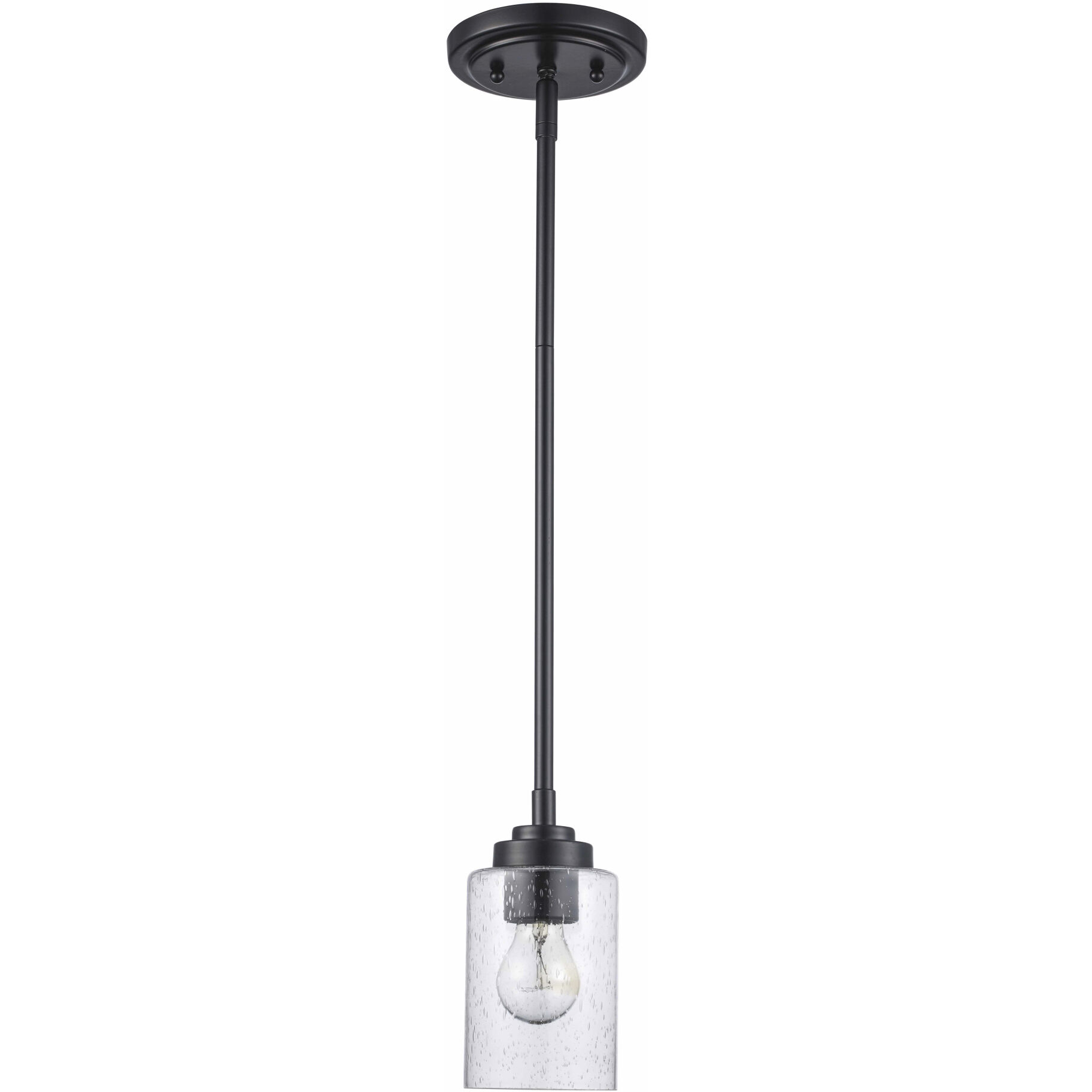 Mod Pod 1 Light 4 inch Black Pendant Ceiling Light