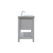 Clement 48 X 22 X 34 inch Grey Bathroom Vanity Cabinet
