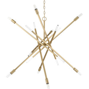 Vicontessa 8 Light 35 inch Alturas Gold Chandelier Ceiling Light, Large