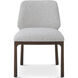 Urbane Campfire Dining Side Chair, Wooden, Upholstered