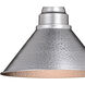 Outland 1 Light 10 inch Brushed Pewter Outdoor Pendant