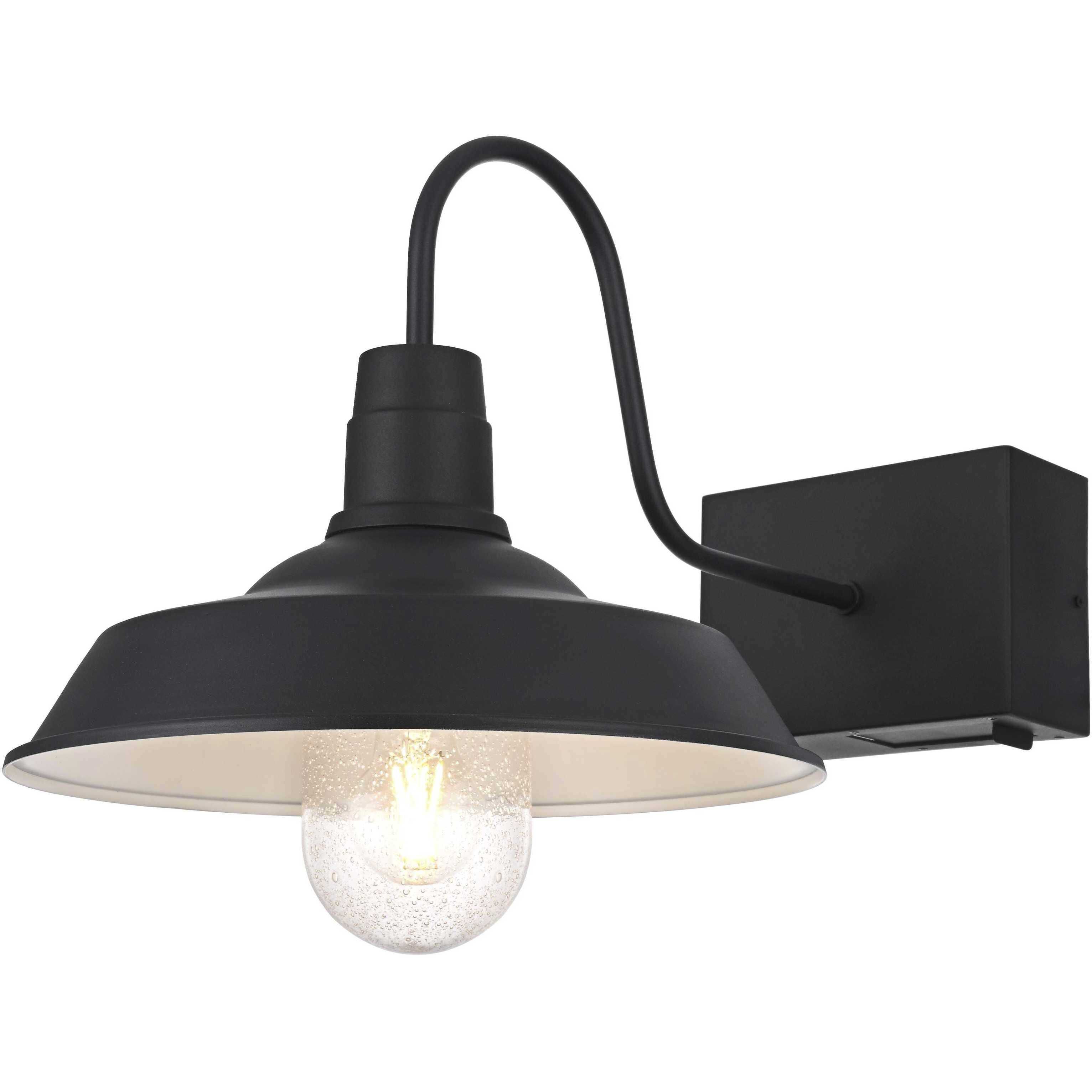 Rayan 1 Light 15 inch Black Outdoor Wall Sconce