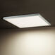 Neo LED 18 inch Brushed Aluminum Flush Mount Ceiling Light in 18in.