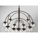 Lenora 13 Light 34.25 inch Dark Bronze Chandelier Ceiling Light