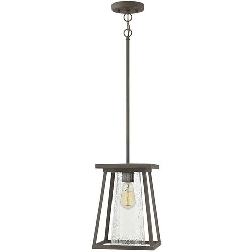 Burke LED 9 inch Oil Rubbed Bronze Outdoor Hanging Lantern