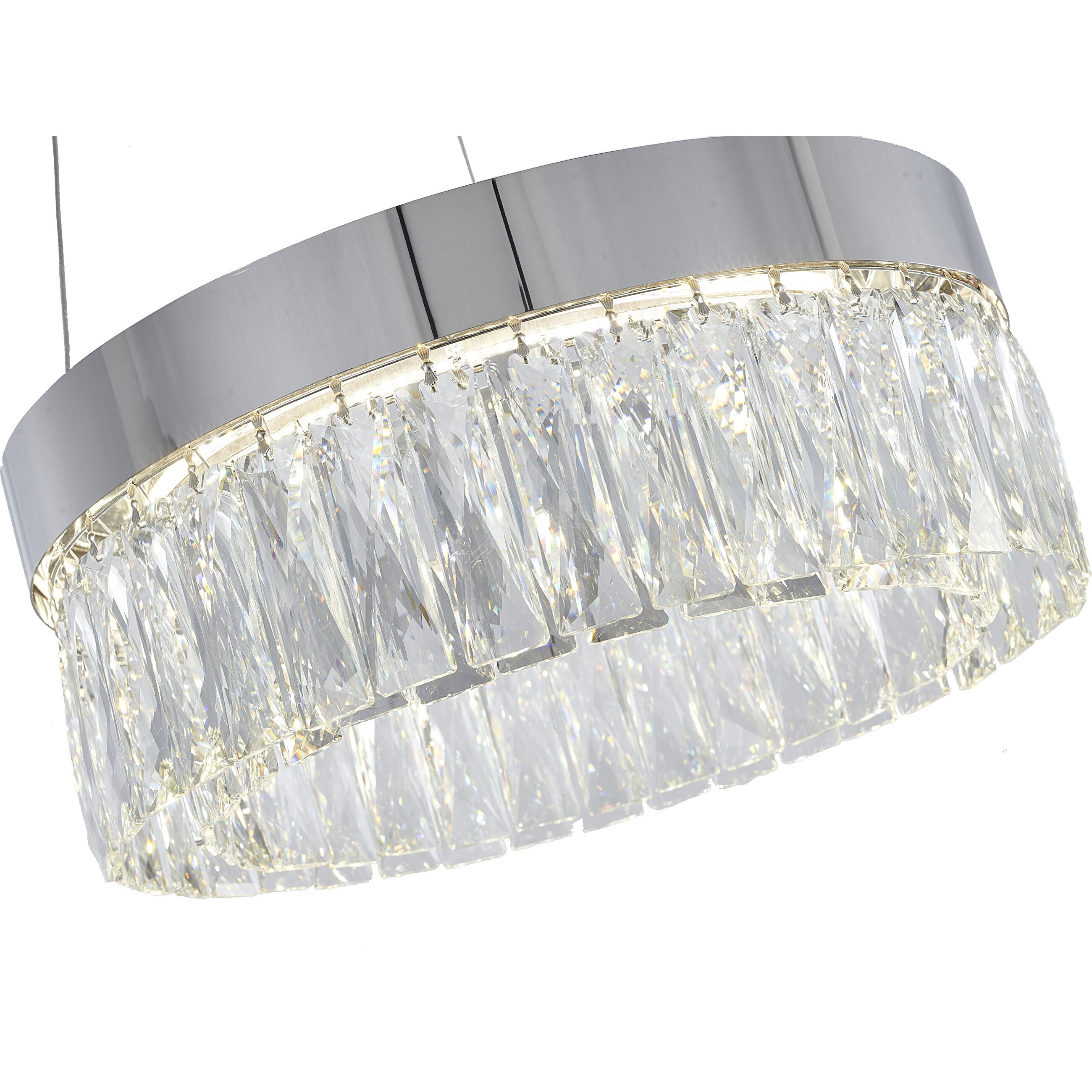 Canada LED 16 inch Chrome Chandelier Ceiling Light