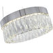 Canada LED 16 inch Chrome Chandelier Ceiling Light
