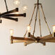 Manchester 8 Light 36 inch Antique Brass Chandelier Ceiling Light