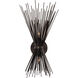 Kelly Wearstler Strada 2 Light 8 inch Aged Iron Sconce Wall Light, Small
