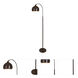 Palesa 66 inch 100.00 watt Dark Bronze Floor Lamp Portable Light