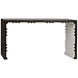 Nelson 60 X 14 inch Ebony Walnut and White Console in Ebony with White