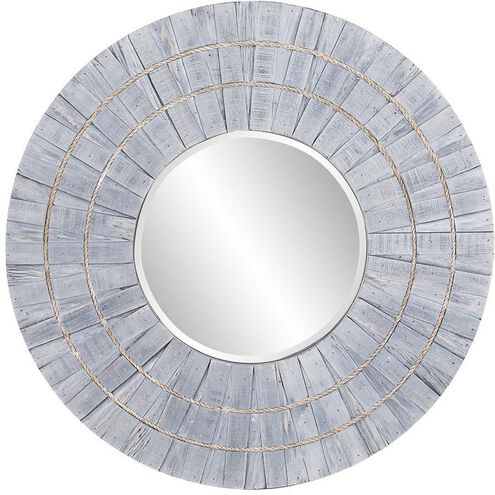 Fischer 36 X 36 inch Blue/Gray Mirror