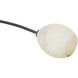 Artemis 2 Light 46.75 inch Oil Rubbed Bronze Pendant Ceiling Light in Alabaster Glass