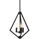 Irina 3 Light 14 inch Black Pendant Ceiling Light