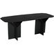 Darius 85 X 35 inch Matte Black Dining Table/Desk