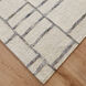 Laid Back Luxe 130 X 94 inch White/Ivory Rug in 8 x 11