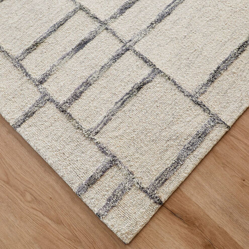 Laid Back Luxe 130 X 94 inch White/Ivory Rug in 8 x 11
