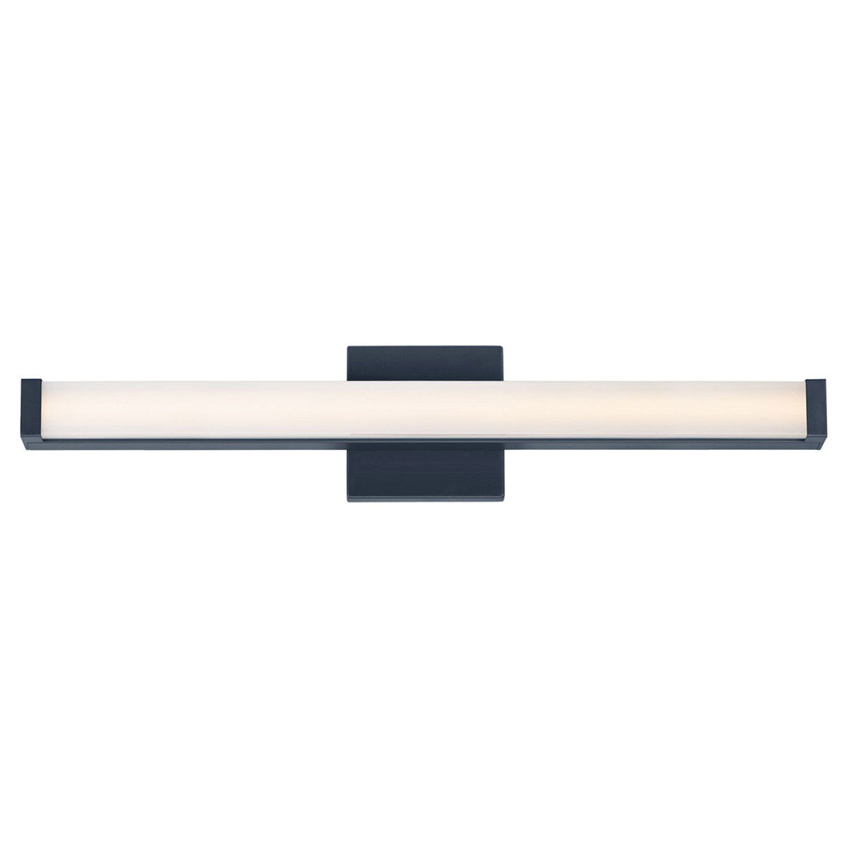 Spec LED 24 inch Black Bath Vanity Wall Light