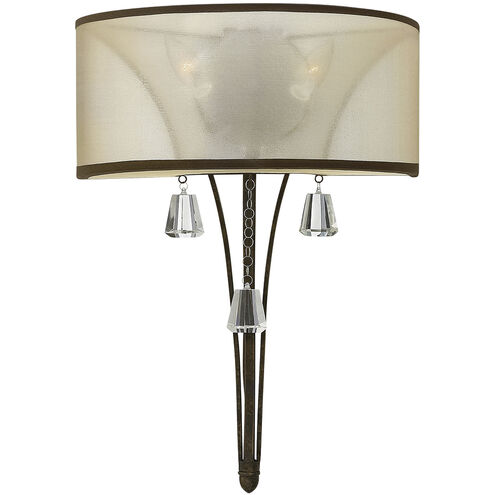 Mime LED 14 inch French Bronze Sconce Wall Light