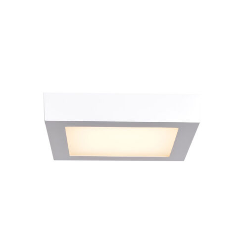 Strike 2.0 LED 7 inch White Flush Mount Ceiling Light