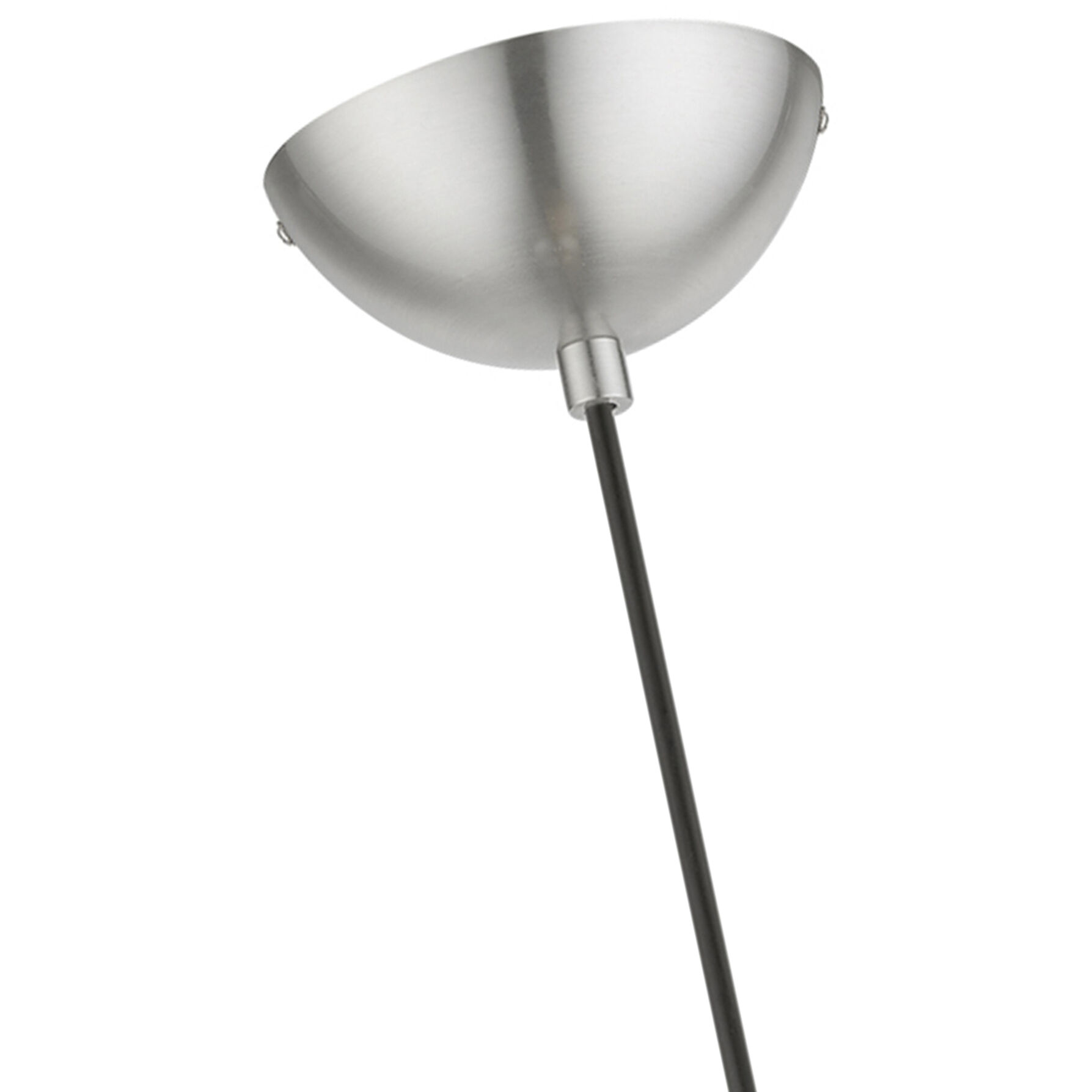 Stockton 1 Light 8 inch Brushed Nickel with Polished Chrome Accents Mini Pendant Ceiling Light, Globe