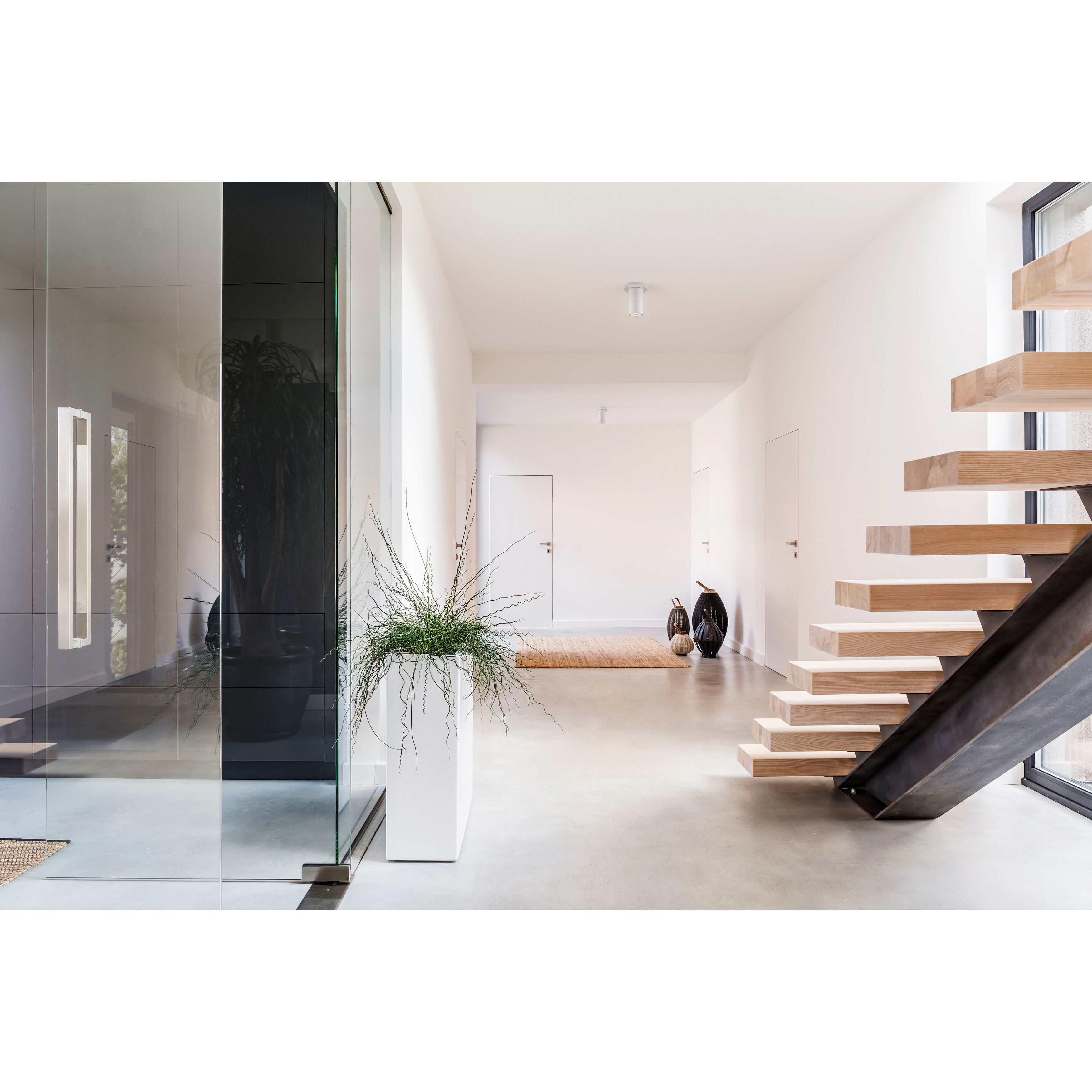 GX15 LED 4.5 inch White Surface Mount Ceiling Light