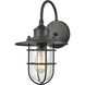 Coastal Farm 1 Light 15 inch Charcoal Outdoor Sconce