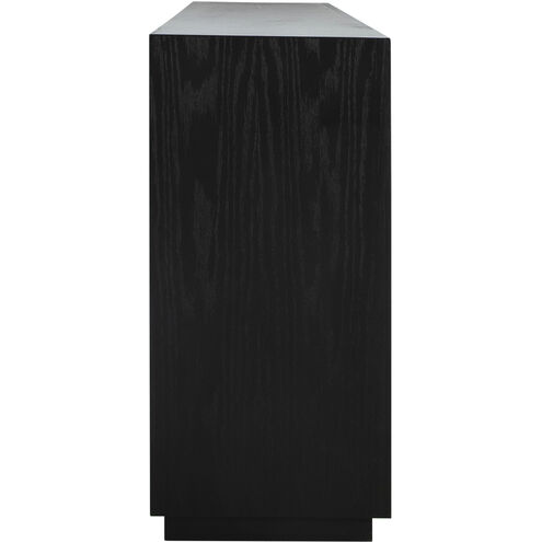 Areo Brushed Black Cabinet