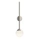 Sabon LED 3 inch Satin Nickel ADA Sconce Wall Light