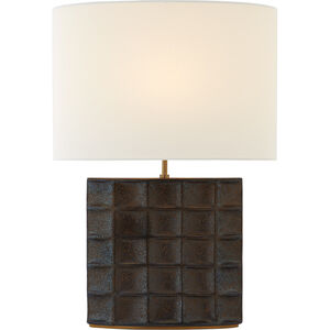 Kelly Wearstler Struttura 28.25 inch 100 watt Crystal Bronze Table Lamp Portable Light, Medium