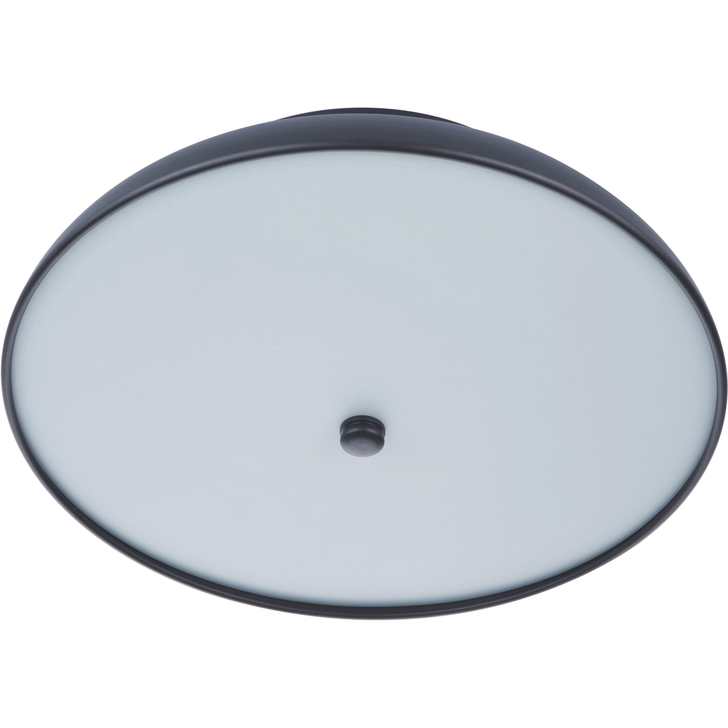 Soul LED 13 inch Flat Black Flushmount Ceiling Light